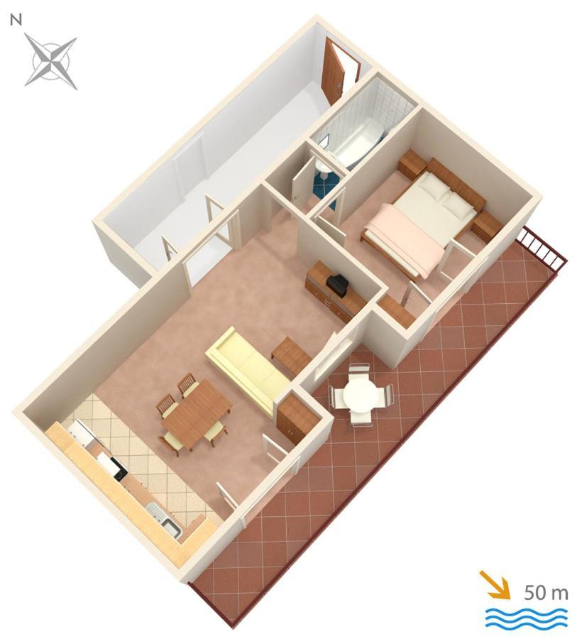 Apartments By The Sea Zivogosce - Mala Duba, Makarska - 2603 Igrane Bagian luar foto